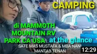 CAMPING di MAMMOTH MOUNTAIN RV PARK CA USA at The Glance