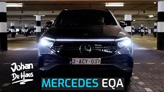 MERCEDES EQA 250 NIGHT POV TEST DRIVE I DEMO LED LIGHTS