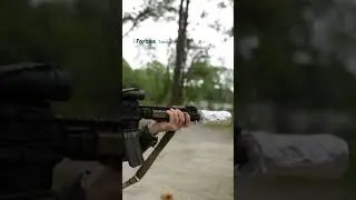 Watch as US Marine gunner cooks crispy bacon... on a rifle