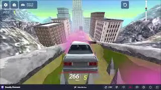 Deadly Descent Gameplay | Extreme Car Destruction & Impossible Obstacles | Driving Simulator