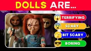 How Scared Are You? Tier List Fears 😱
