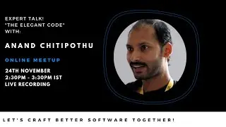 The Elegant Code with Anand Chitipothu
