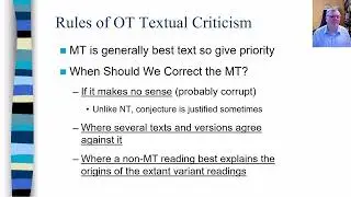 The Text of the Old Testament Part 4  Textual Criticism