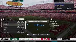 Jets vs Chiefs Madden 26 week 8 2026