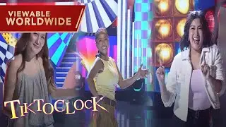 TiktoClock: Sexbomb trio shows off their iconic dance moves!