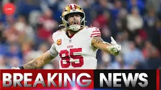 George Kittle Ruled OUT vs Bears | 49ers Injury Update & Fantasy Football Impact 🔴 BREAKING NEWS