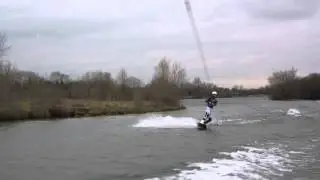 Alec Foster's first wakeboard boat sesh after his ACL injury !!! ''Still Unbroken''