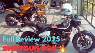 2025 Shotgun 650 Full Detailed Review|| क्या जबरदस्त Bike है| On road price||