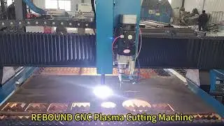 REBOUND CNC Table Plasma Cutting Machine with Air Cutting#plasmacuttingmachine#tableplasma#cutdrill