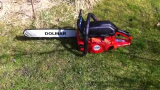 Dolmar PS-6100 Motors&auml;ge 3,4 kW im Leerlauf