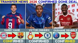 🚨 CONFIRMED: DONE DEALS 2026 LATEST TRANSFERS OF JANUARY 💥| ZIRKZEE, VIN&Iacute;CIUS, BALEBA & MAN UTD ✅️