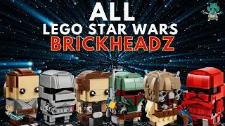 ALL LEGO Star Wars BrickHeadz from 2017 to 2023!