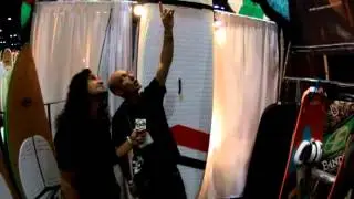 Кайтбординговый кайт F-One Bandit 6 2013 года на выставке Surf Expo 2012
