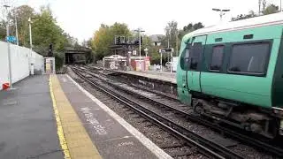 *1 tone* Southern Class 377 'Electrostar' 377702 departs P2 at Dorking (17/10/2020)