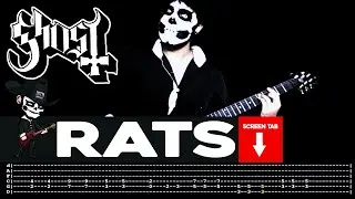 【GHOST】[ Rats ] cover by Masuka | LESSON | GUITAR TAB