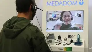 Une borne de téléconsultation médicale à France Services