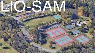 LIO-SAM Mapping in Pleasant Valley Park