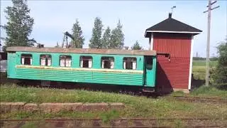 July 2020: Riding the Humppila-Jokioinen Special Heritage Train on a Narrow-gauged railway, Finland