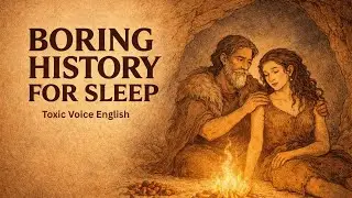 Boring History For Sleep | Life by Firelight | A Prehistoric Sleep Story Inside an Ancient Cave