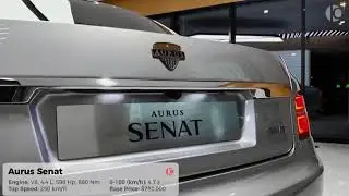 2020 AURUS Senat - Interior and Exterior &middot; RoCars
