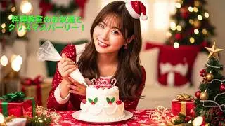 【Suno AI】料理教室のお友達とクリスマスパーリー！【アイドルソング】