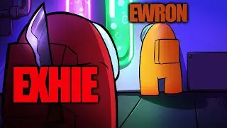 EWRON VS EXHII || AMONG US na modach!
