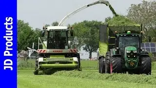 Claas Jaquar 870/Gras hakselen/Grass silage/Gras h&auml;ckseln/van Spijkeren/Doornspijk/2016