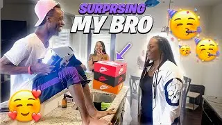 SURPRISING BUBBA WITH HIS FAVORITE SHOES PRANK!!! (GONE WRONG)