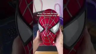 The best Tobey Maguire mask 🥹🕷️ #spiderman #marvel #tobeymaguire