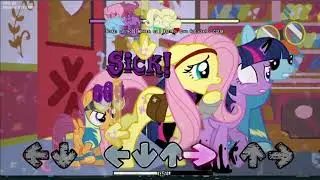 Friday Night Funkin My Litte Pony Darkness is Magic V2 Swapped | Vip Remix #fridaynightfunkinmod 