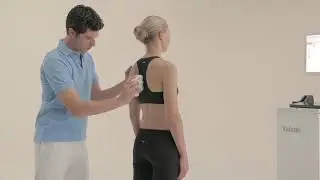 Spine assessment machine at Posture Clinic