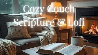 Fireplace & Faith | Cozy LoFi for Christian Meditation, Journaling & Peace #scripture #lofi