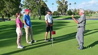 Golf Putting Lesson by Gary Blaisdell Supporting Arizona Osteopathic Charities - Birdies for Charity