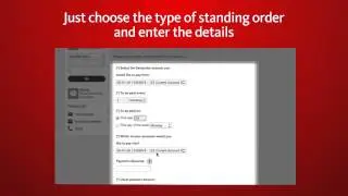 Santander Online Banking &ndash; Set up, amend or cancel standing orders