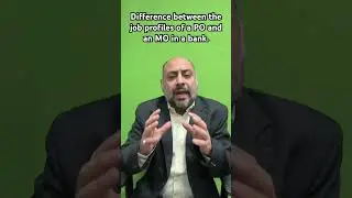 Difference between the job profiles of a PO and an MO in a bank #ibpspointerview #ibpssointerview