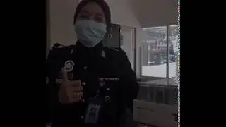 Sedikit sedutan sumbangan minuman Drive M7 kepada petugas di Bukit Aman.