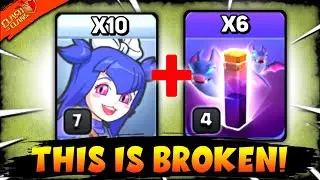 TH11 Broom Witch Attack Strategy | Best Th11 Attack Strategy 2025 (Clash of Clans)