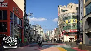 [4K] Hongdae Walking Tour | 360° VR Korea | Creatrip