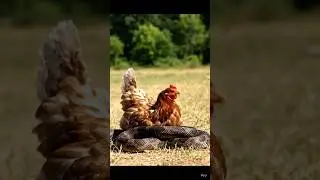 Eagle vs Snake: A Brave Rescue That Saved the Hen&rsquo;s Life #wildliferescue #viralshorts #ai