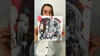 Art #2 😍 Painting An Abstract Guitar&hellip; can you tell?