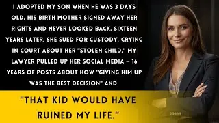 My Son's Birth Mother Showed Up After 16 Years Demanding 'Her Baby Back' &mdash; Then The Judge Saw What..