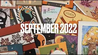 30+ Card Ideas / Sending a Smile Card Swap / Autumn and Halloween / September 2022