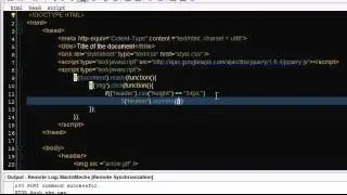 How to make a Jquery header slider using Jquery animate
