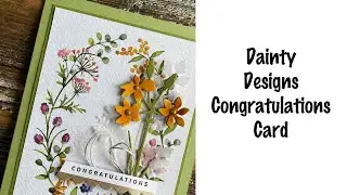 Dainty Designs Congratulations Card