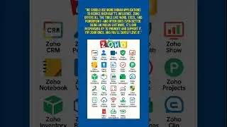 Why Use Microsoft? Try India&rsquo;s Own ZOHO 🇮🇳