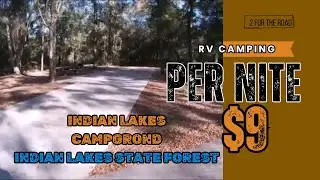 Cheap Camping Only $9 Bucks Indian Lakes State Forest Recreation Campground