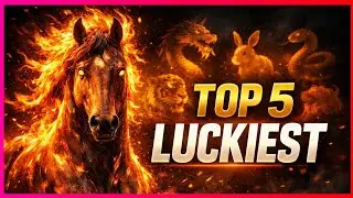 Top 5 Luckiest Chinese Zodiac Signs in the Fire Horse Year 2026