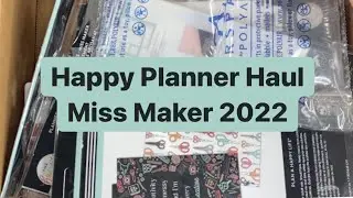 The Happy Planner Fall 2021 Release Featuring Miss Maker 2022 | Planner Haul