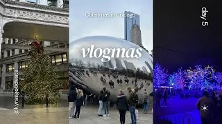 Vlogmas day 5: Christmas in Chicago with the family (mini vlog)