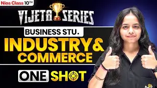 NIOS Class 10th Business Studies Chapter 2 | Industry and Commerce | Vijeta Series